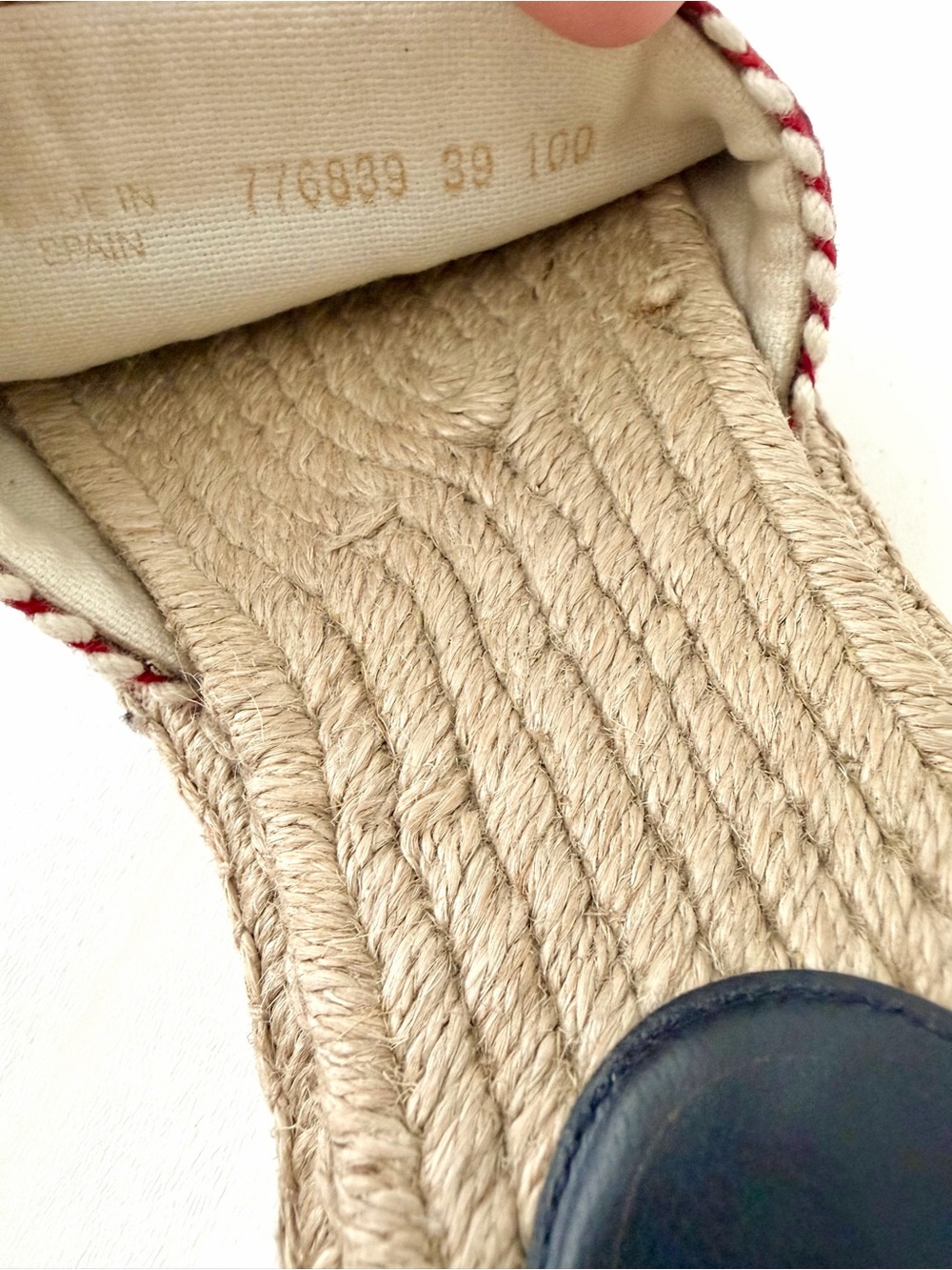 GUCCI | Sabela Web Stripe Logo Espadrille Platform Slides Sandals EU 39 - Picture 11 of 13